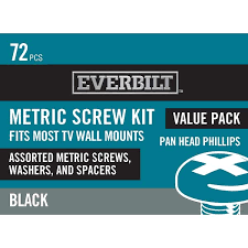 Everbilt Metric Tv Kit 72 Piece