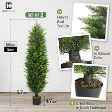 Green Artificial Cedar Tree