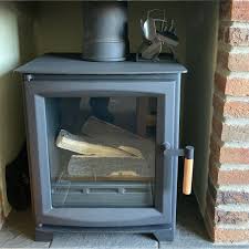 Black Zona Heat Powered Stove Fan Eco