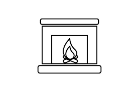 Fireplace Icon Svg Cut File By Creative