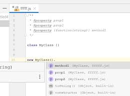 webstorm javascript code complete for