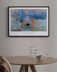 Monet Impression Sunrise Plakat