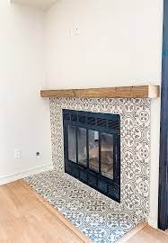 How To Tile A Fireplace My Uncommon