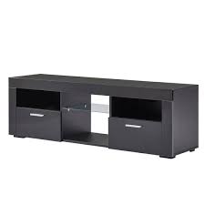 Wateday 51 In Black Tv Stand With 2