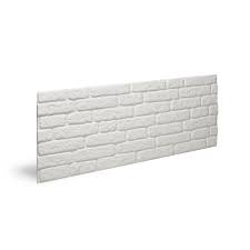 Ultralight Brick Loft White Hd Printed