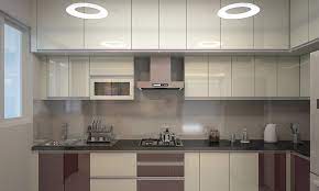 Back Painted Glass Kitchen Designs For