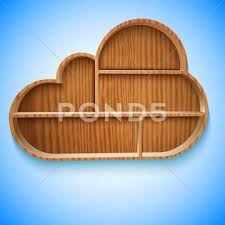 Cloud Wood Shelves And Shelf Design On