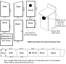 Free Bird House Plans Bluebird