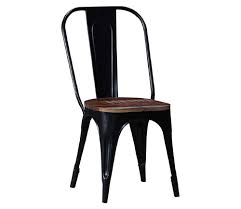 Buy Alexa Metal Chair Black In