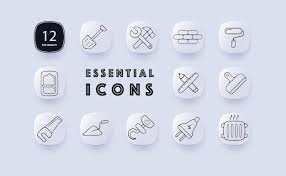 Premium Vector Construction Line Icon