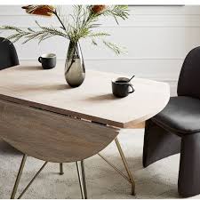 Jules Drop Leaf Expandable Dining Table