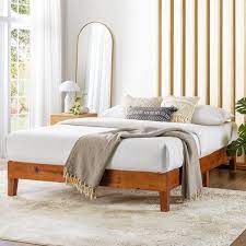 Cherry Full Solid Wood Platform Bed