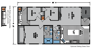 Dorris 28 X 52 1404 Sqft Mobile Home
