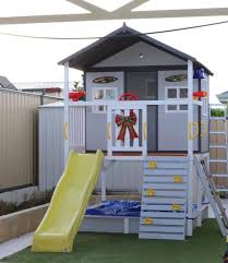 Pin On Wooden Cubby House Play House