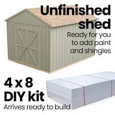 Monarch 10 Ft X 8 Ft Wood Storage Shed