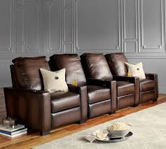 Turner Square Leather Home Theater