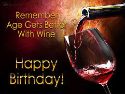 Happy Birthday Wine