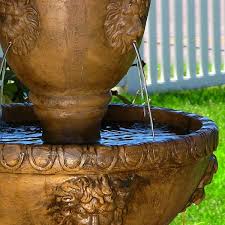 Lion Outdoor Water Fountain