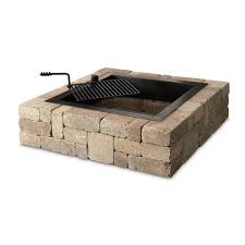 Fire Pit Kit With Cooking Grate