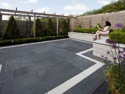 Contemporary Patio Paving Modern