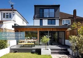 Raised Patio And Mod Stock Photo By
