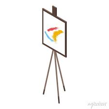 Inclusive Education Paint Easel Icon