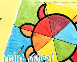 How To Make A Color Wheel Turtle Craft