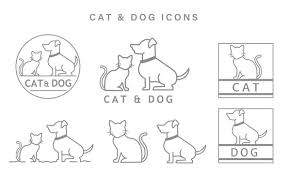 Dog And Cat Line Art Images Browse 46