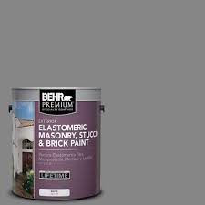 Behr Premium 1 Gal Ms 89 Folkstone Elastomeric Masonry Stucco And Brick Exterior Paint S0104601