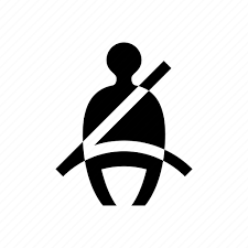 Belt Car Safety Seat Icon