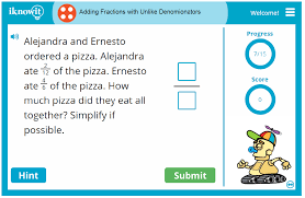 Adding Fractions With Unlike Denominators