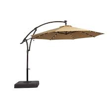 Solar Offset Patio Umbrella