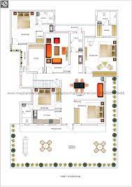 4500sqft Modern Duplex House Plan