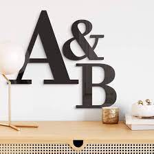 Acrylic Letters Bodoni Wall Art Com