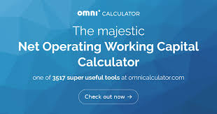 Calculate Net Operating Working Capital