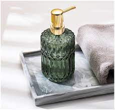 Luxury Glass Soap Dispenser Bottle