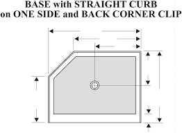 Solid Surface Shower Wall Panel Base