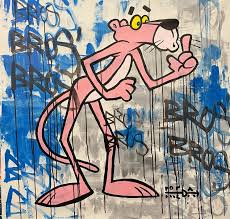Pink Panther By Freda People Art
