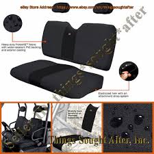 Polaris Ranger Black Seat Cover For