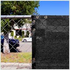Colourtree 6 Ft X 50 Ft Green Privacy Fence Screen Hdpe Mesh Windscreen With Reinforced Grommets For Garden Fence Custom Size