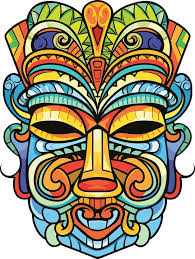 Tiki Festival Tiki Mask Vector