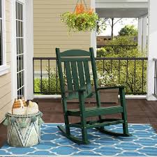 Classic Plastic Outdoor Rocking Chair