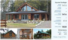 Cedar Homes Juneau 1 Post And Beam Plan