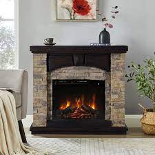 Freestanding Electric Fireplace