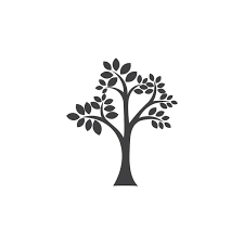 Tree Leaves Simple Decoration Symbol