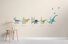 Personalized Name Dinosaur Wallpaper
