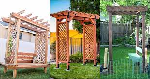 Diy Arbor Plans And Easy Garden Arbor Ideas