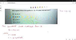 What Is The Equation 4x 2y