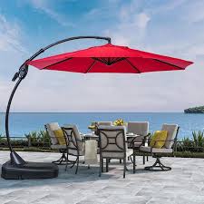 Tenleaf Deluxe Large Offset Umbrella 12