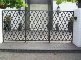Expanded Metal Gates For Garden